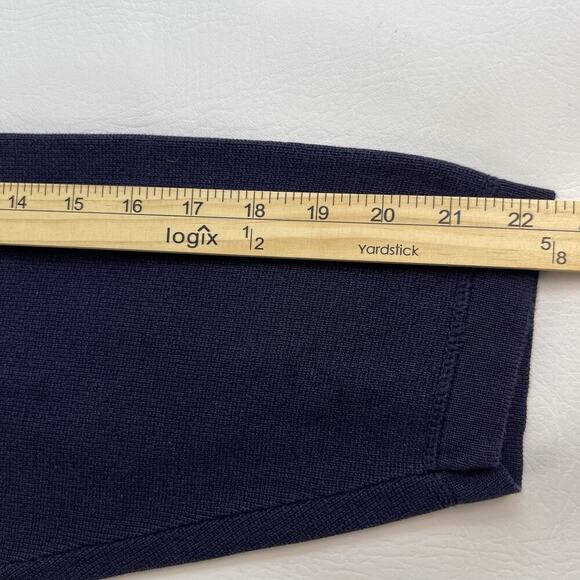 Eddie Bauer Pullover Long Sleeve Sweater Mens Blue V Neck 100% Cotton Sz. XXL - Picture 8 of 10